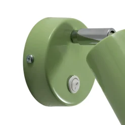 Seinäkohdevalaisin Fun, vaaleanvihreä, korkeus 14 cm, säädettävä, GU10