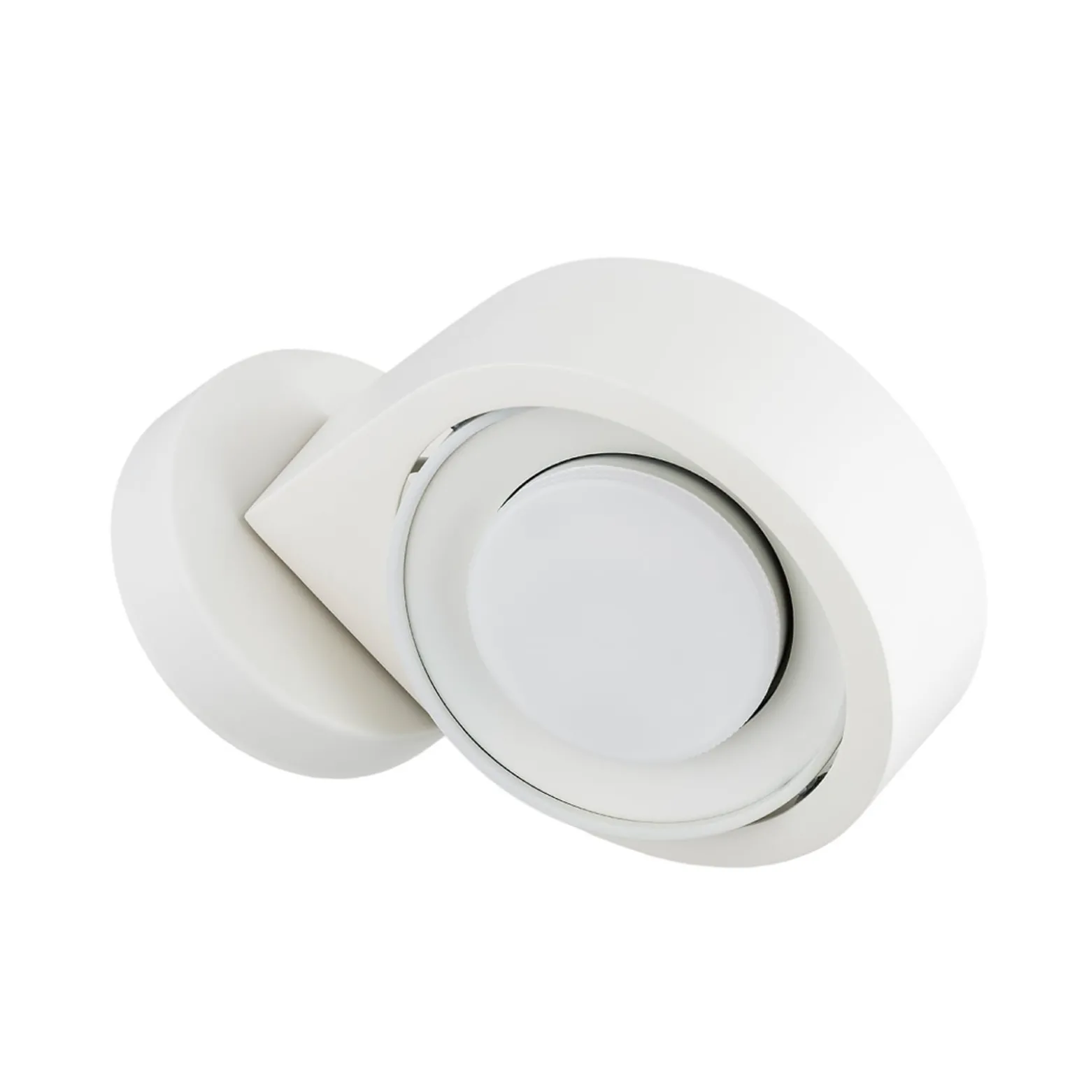 Seinäkohdevalaisin Lili, kermanvärinen, Ø 14 cm, GX53