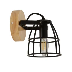 Seinälamppu Cage II, ritilävarjostimella