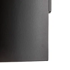 Seinälamppu Fold, kaareva varjostin, musta