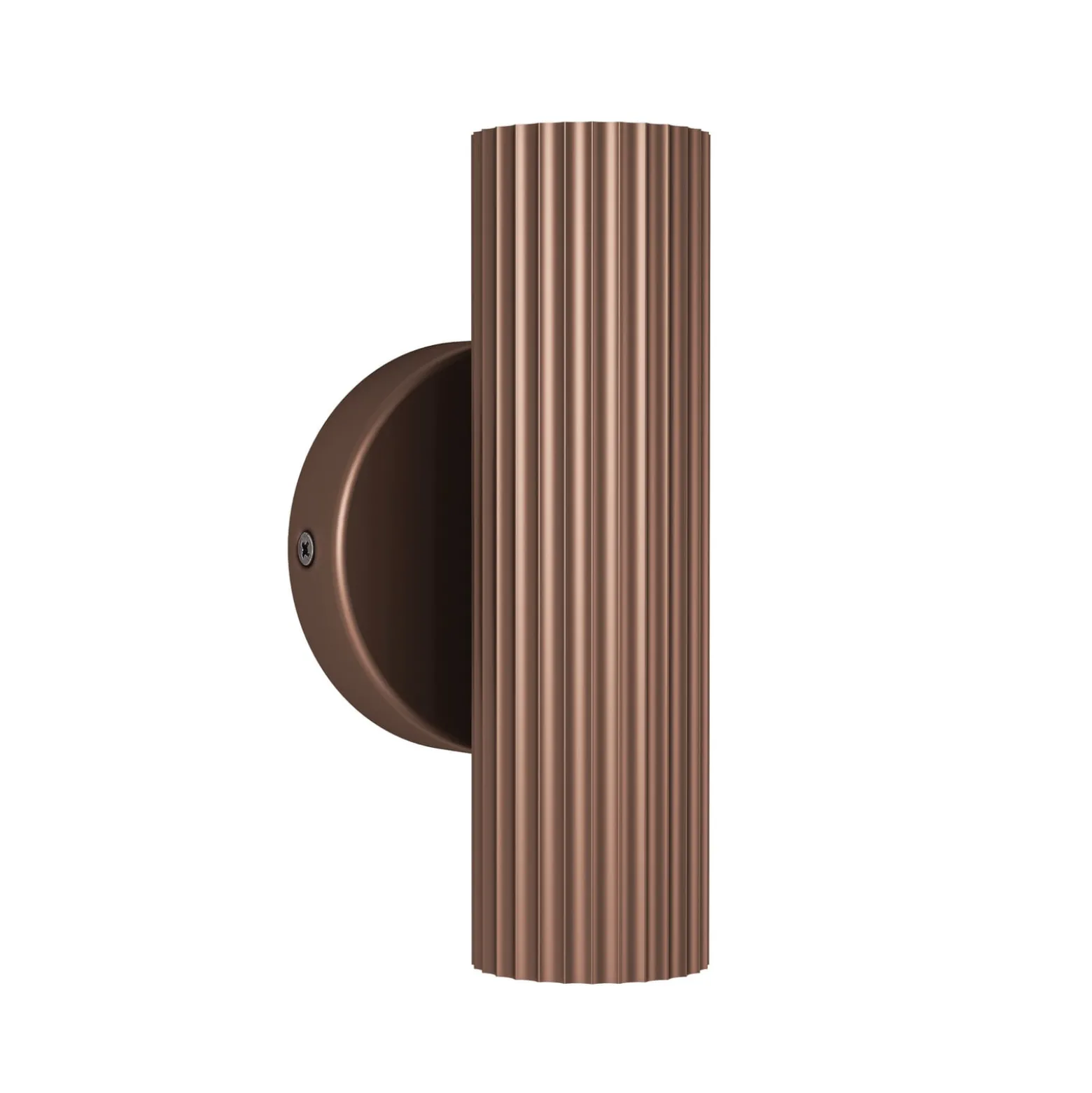 Seinälamppu Portillo, pronssi, korkeus 20 cm, 2-lamppuinen metalli, GU10
