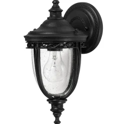 Seinälyhty English Bridle, IP44, Ø 16,5 cm, musta