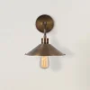 Seinävalaisin Berceste N-664, antiikkikulta, rauta, Ø 24 cm