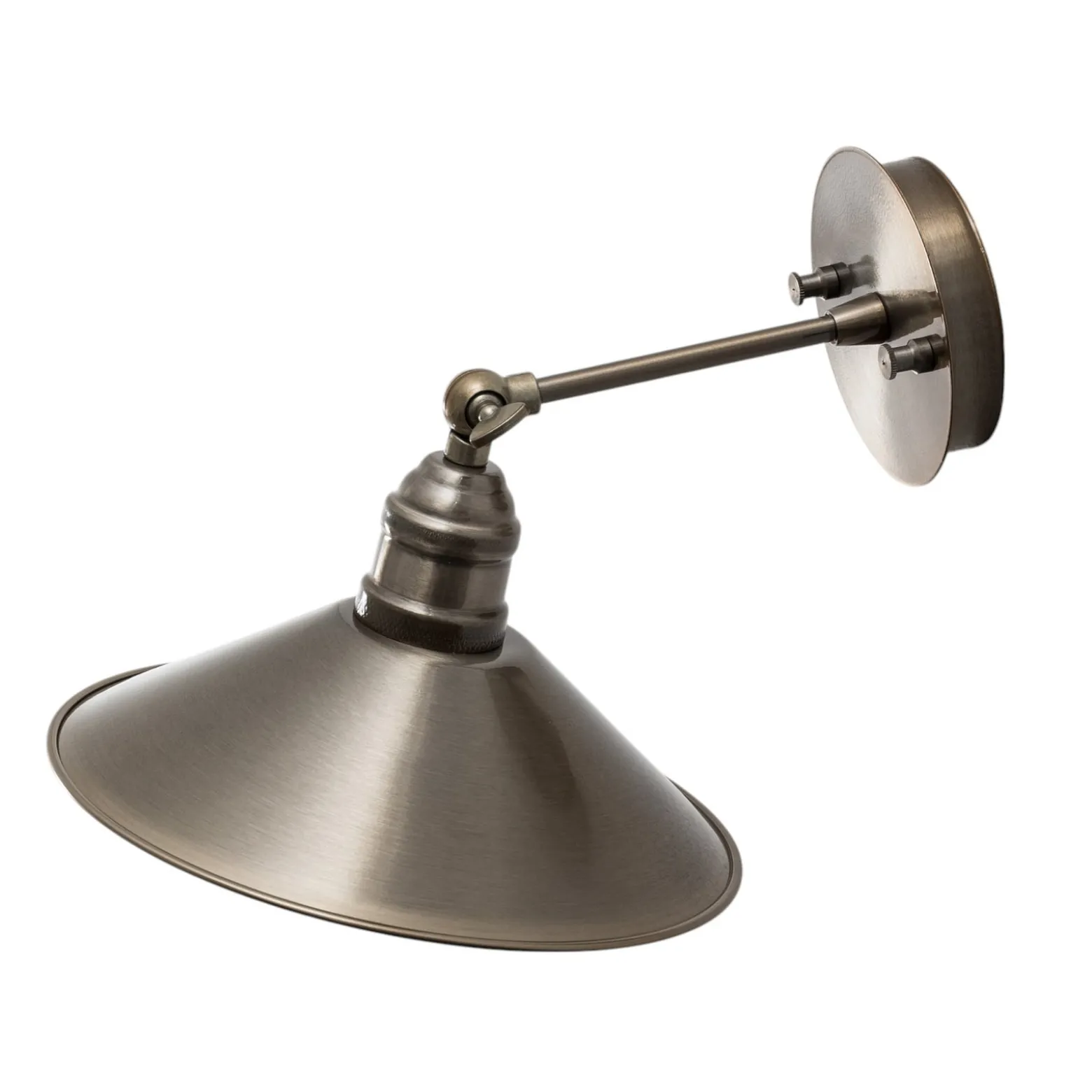 Seinävalaisin Berceste N-664, antiikkikulta, rauta, Ø 24 cm