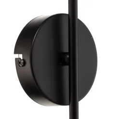Seinävalaisin Berlin musta/messinki