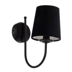 Seinävalaisin Bona, 1-lamppuinen, musta
