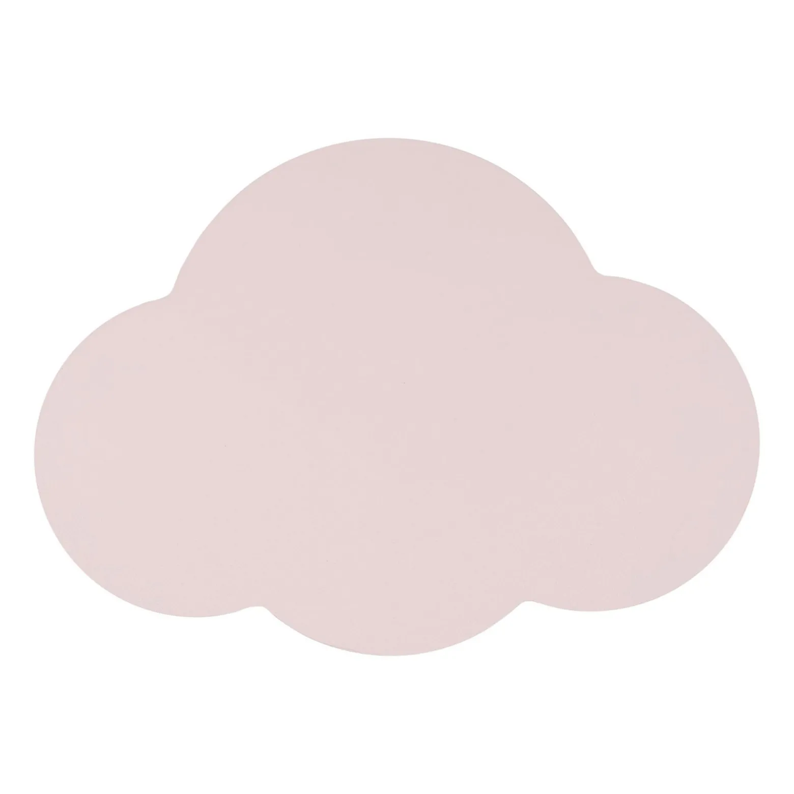 Seinävalaisin Cloud, vaaleanpunainen, 38 cm leveä, metalli, pilvi, G9