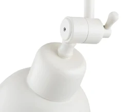 Seinävalaisin Emoti, beige, 2-lamppuinen, teräs, pituus 27 cm