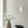 Seinävalaisin Enzo Long, valkoinen, metalli, 22 cm, säädettävä, G9