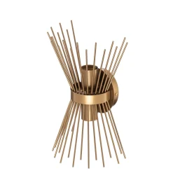 Seinävalaisin Kirpi 3092 ylös/alas leveys 23cm kultainen