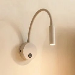 Seinävalaisin Lagos, hiekka/musta, G9, korkeus 45 cm, metalli