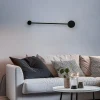 Seinävalaisin Orbit I 40, musta, 1-lamppuinen