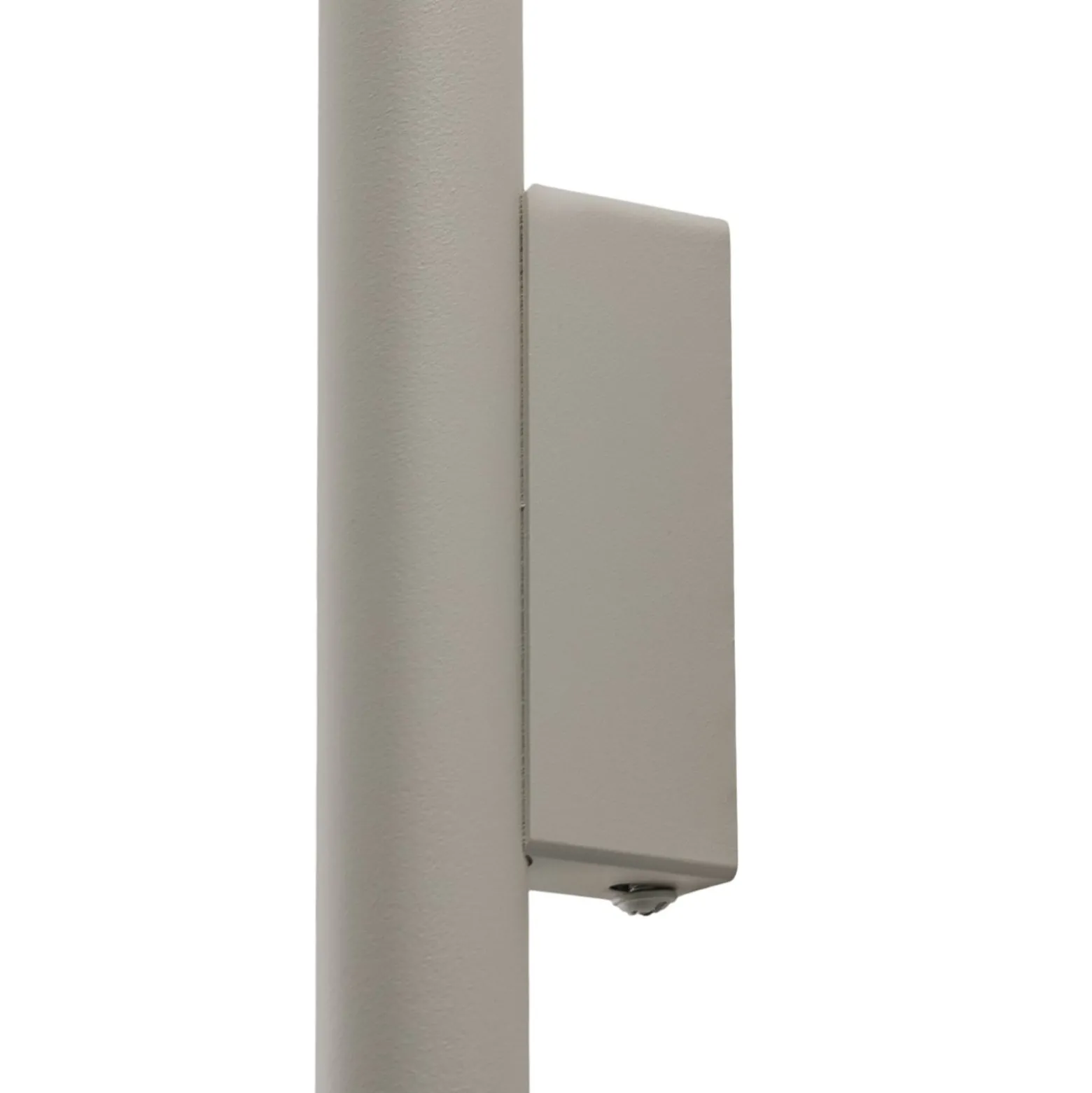 Seinävalaisin Pastelo, beige, korkeus 20 cm, teräs, 2-valo.