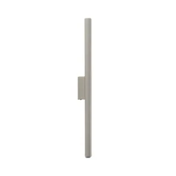 Seinävalaisin Pastelo, beige, korkeus 20 cm, teräs, 2-valo.