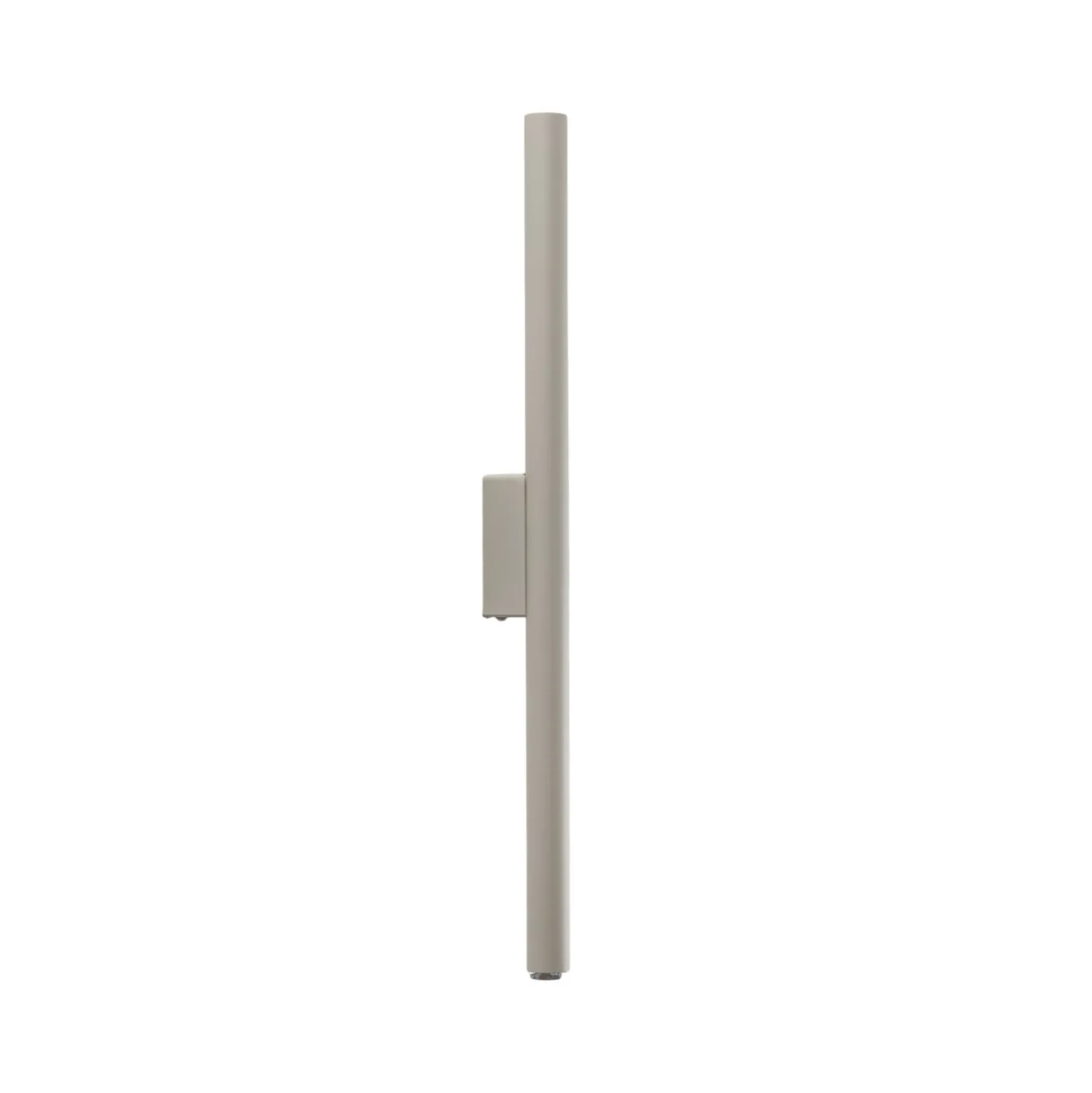 Seinävalaisin Pastelo, beige, korkeus 20 cm, teräs, 2-valo.