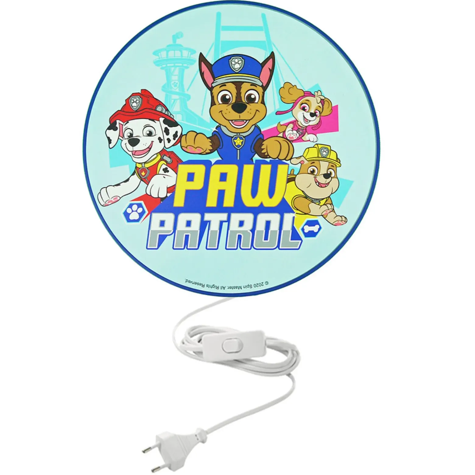 Seinävalaisin Paw Patrol, sininen