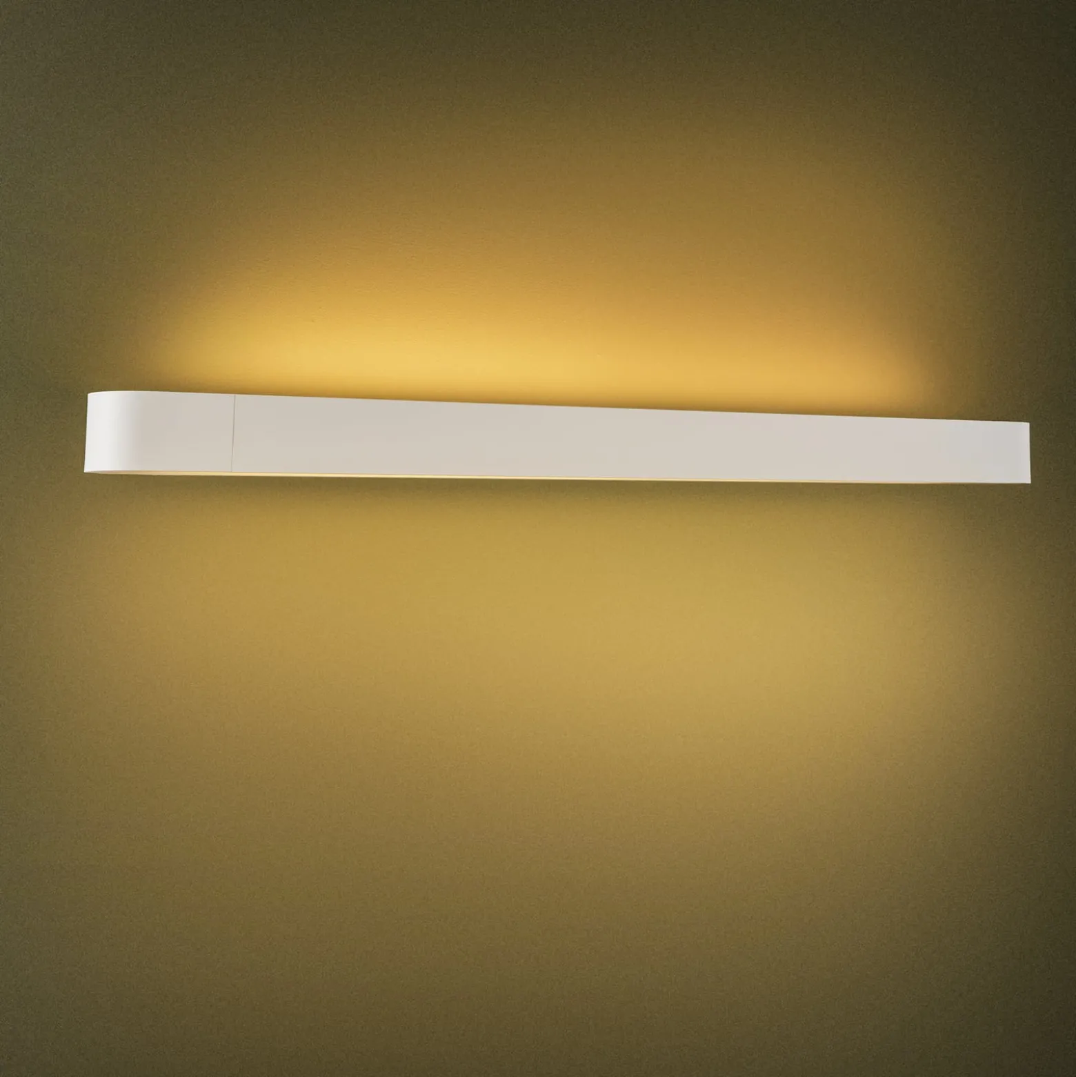 Seinävalaisin Soft, leveys 90 cm, valkoinen, alumiini, G13