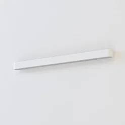 Seinävalaisin Soft, leveys 90 cm, valkoinen, alumiini, G13