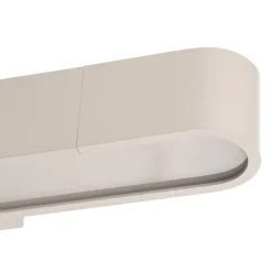Seinävalaisin Soft, leveys 90 cm, valkoinen, alumiini, G13