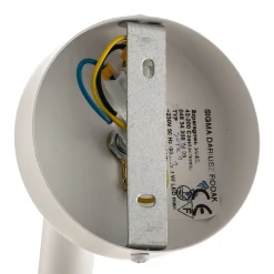 Seinävalaisin Sopel korkeus 15 cm, valkoinen