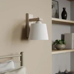 Seinävalaisin Sweden, puurunko, vanha valkoinen