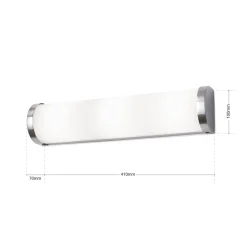 Seinävalaisin Tea 41 cm, nikkeli