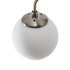 Seinävalaisin Viran, antiikkikulta, lasi, korkeus 25 cm, E14