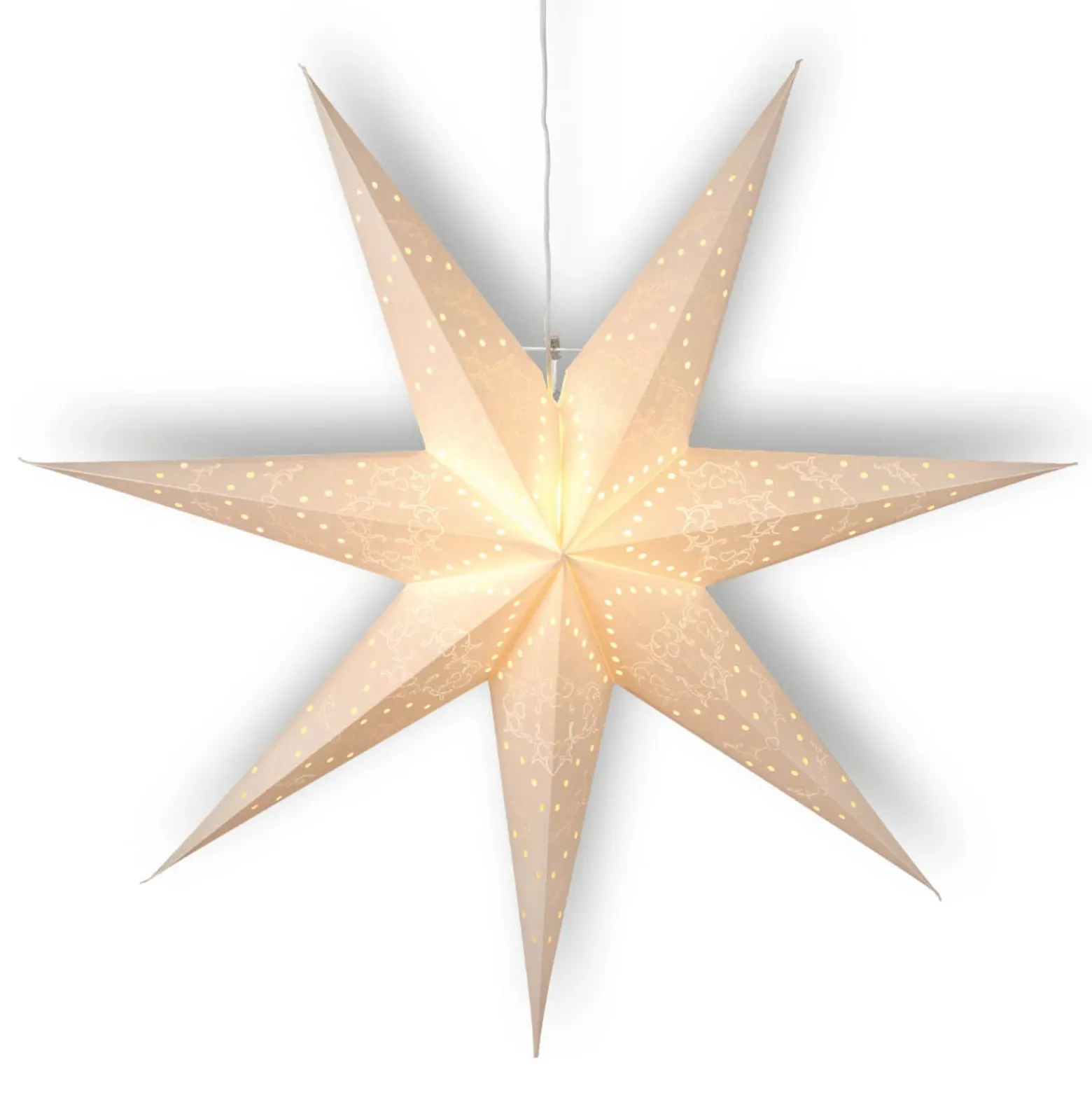 Seitsensakarainen Sensy Star -koristevalaisin