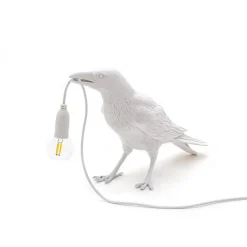 SELETTI Bird Lamp LED-koristelamppu, odotus, valkoinen