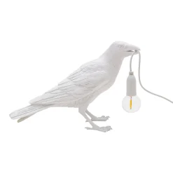 SELETTI Bird Lamp LED-koristelamppu, odotus, valkoinen