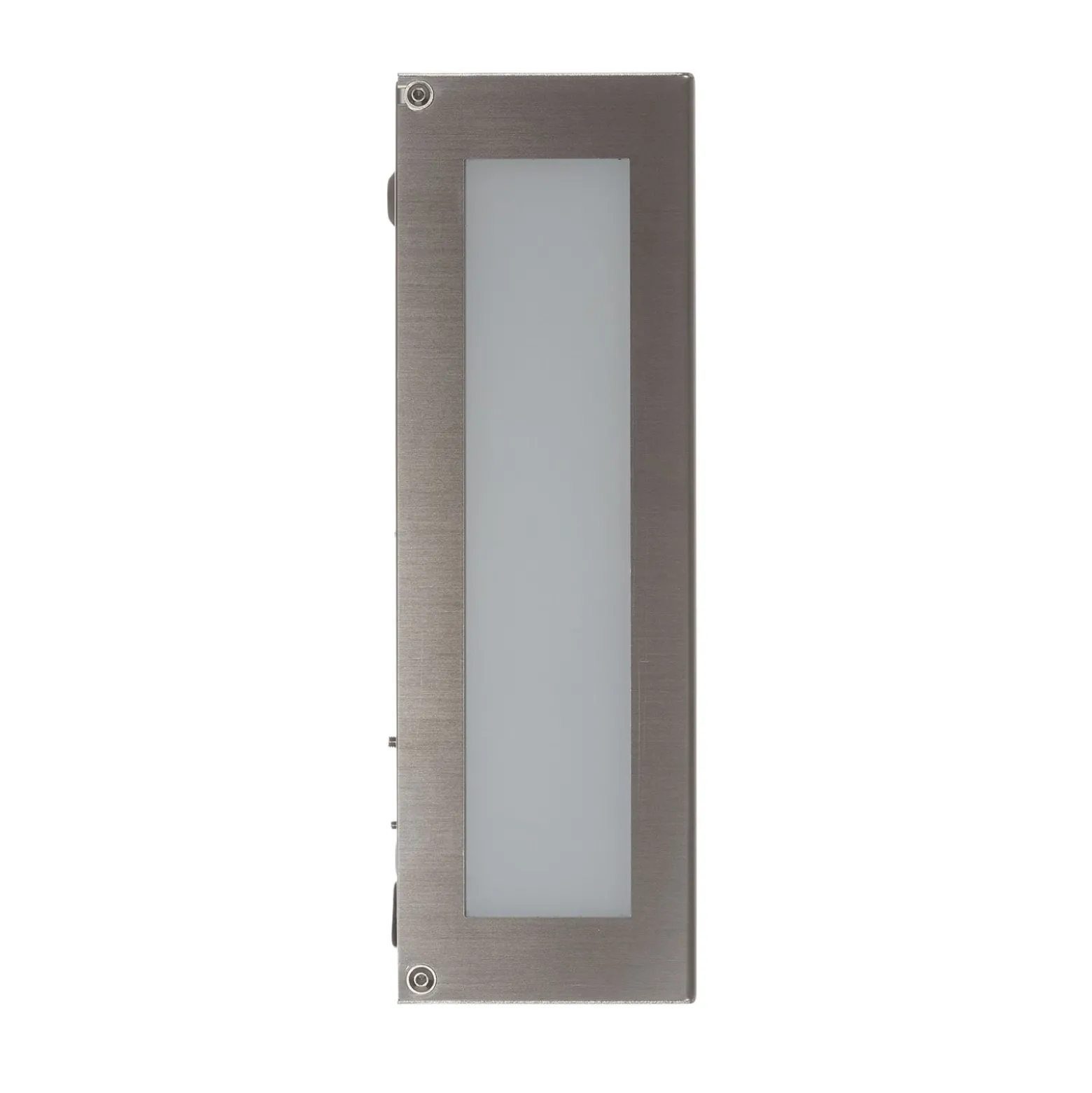 Sensor-LED-ulkoseinävalaisin Aqua Rain, ruostumaton teräs