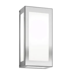 Sensor-LED-ulkoseinävalaisin Aqua Rain, ruostumaton teräs