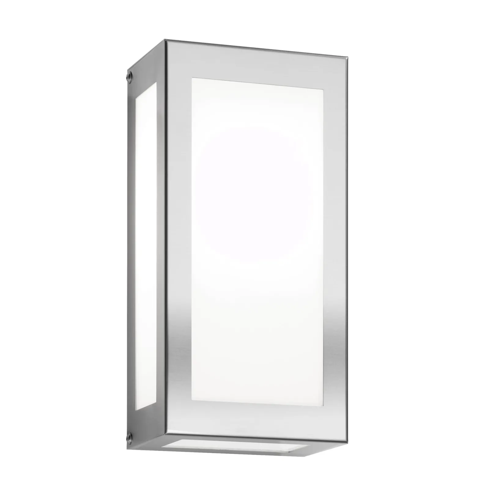 Sensor-LED-ulkoseinävalaisin Aqua Rain, ruostumaton teräs