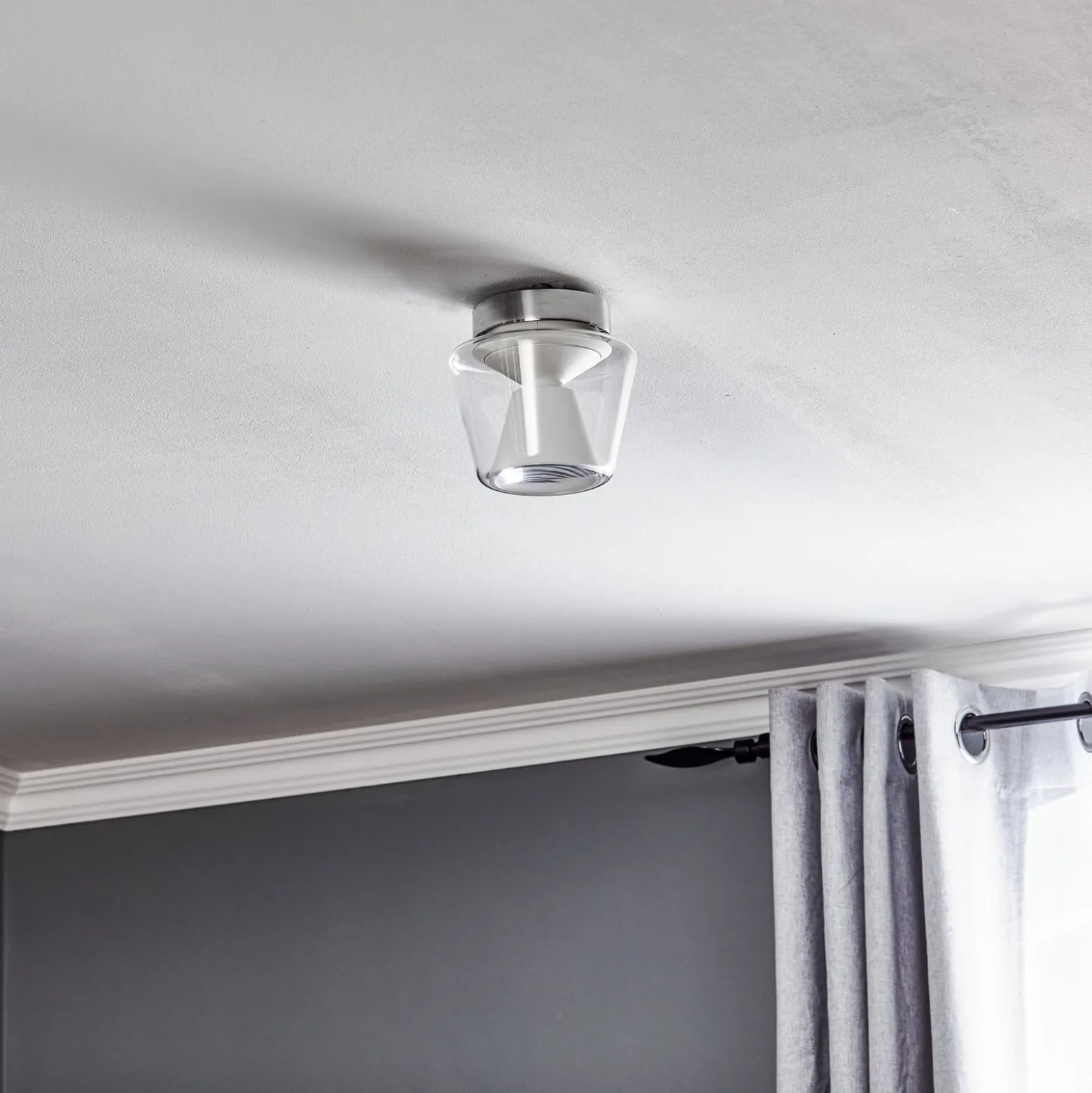 serien.lighting Annex S – LED-kattovalaisin opaali