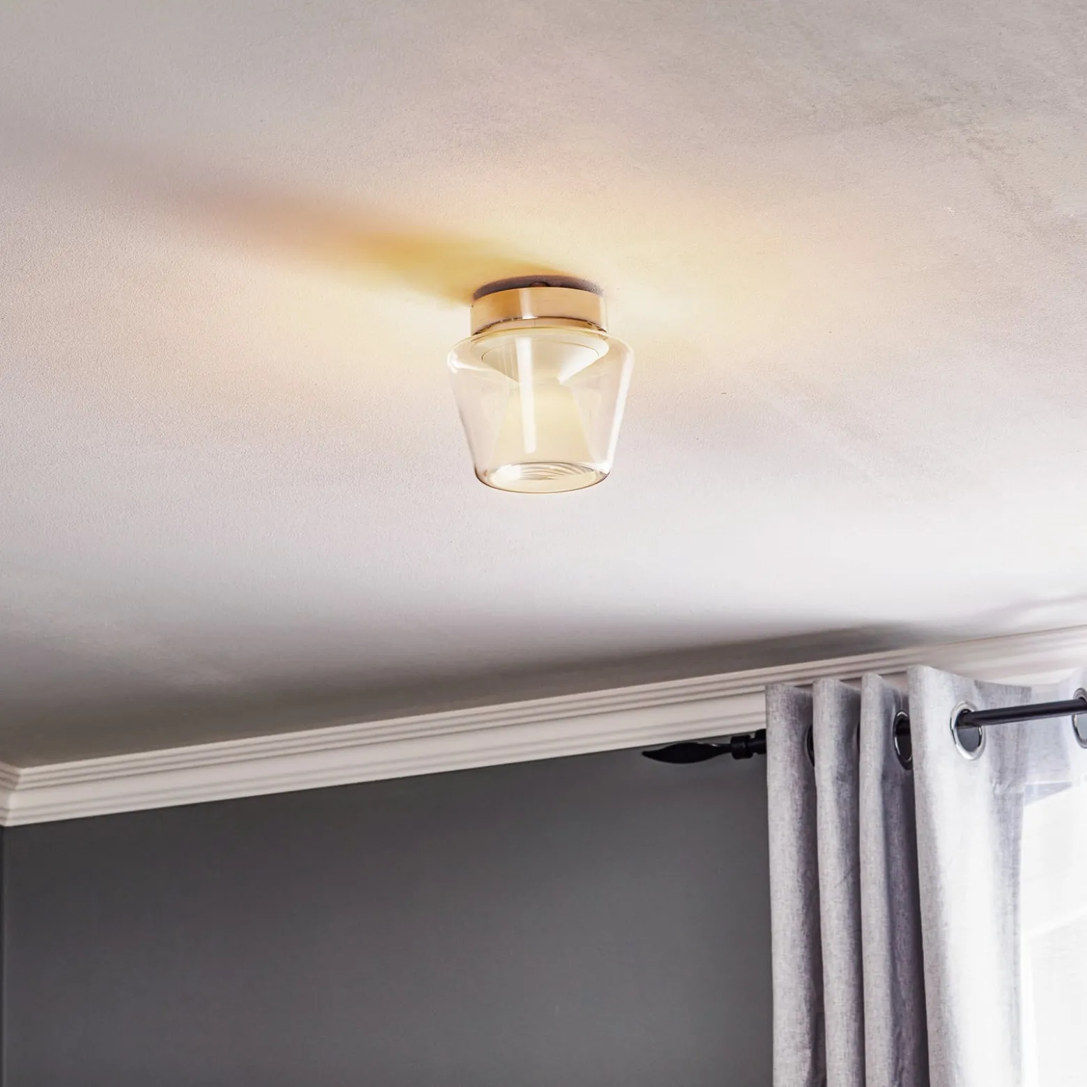 serien.lighting Annex S – LED-kattovalaisin opaali