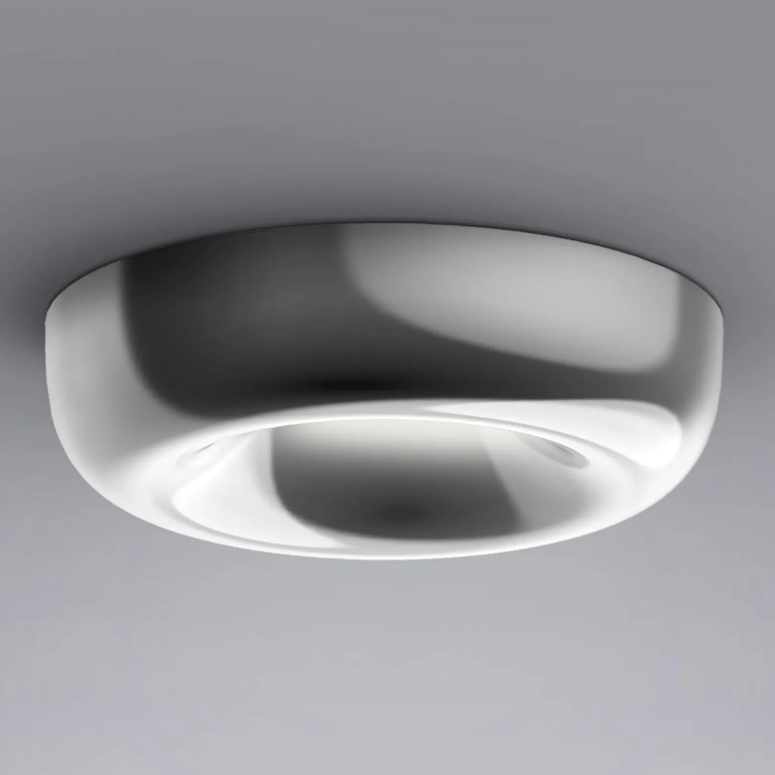 serien.lighting Cavity Recessed L, kiiltävä alumiini