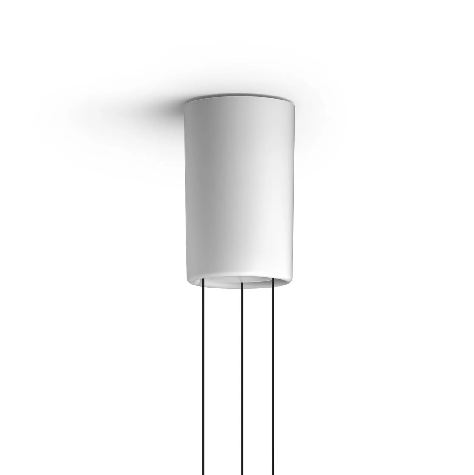 serien.lighting Cavity Suspension L 2,700K, valkoinen