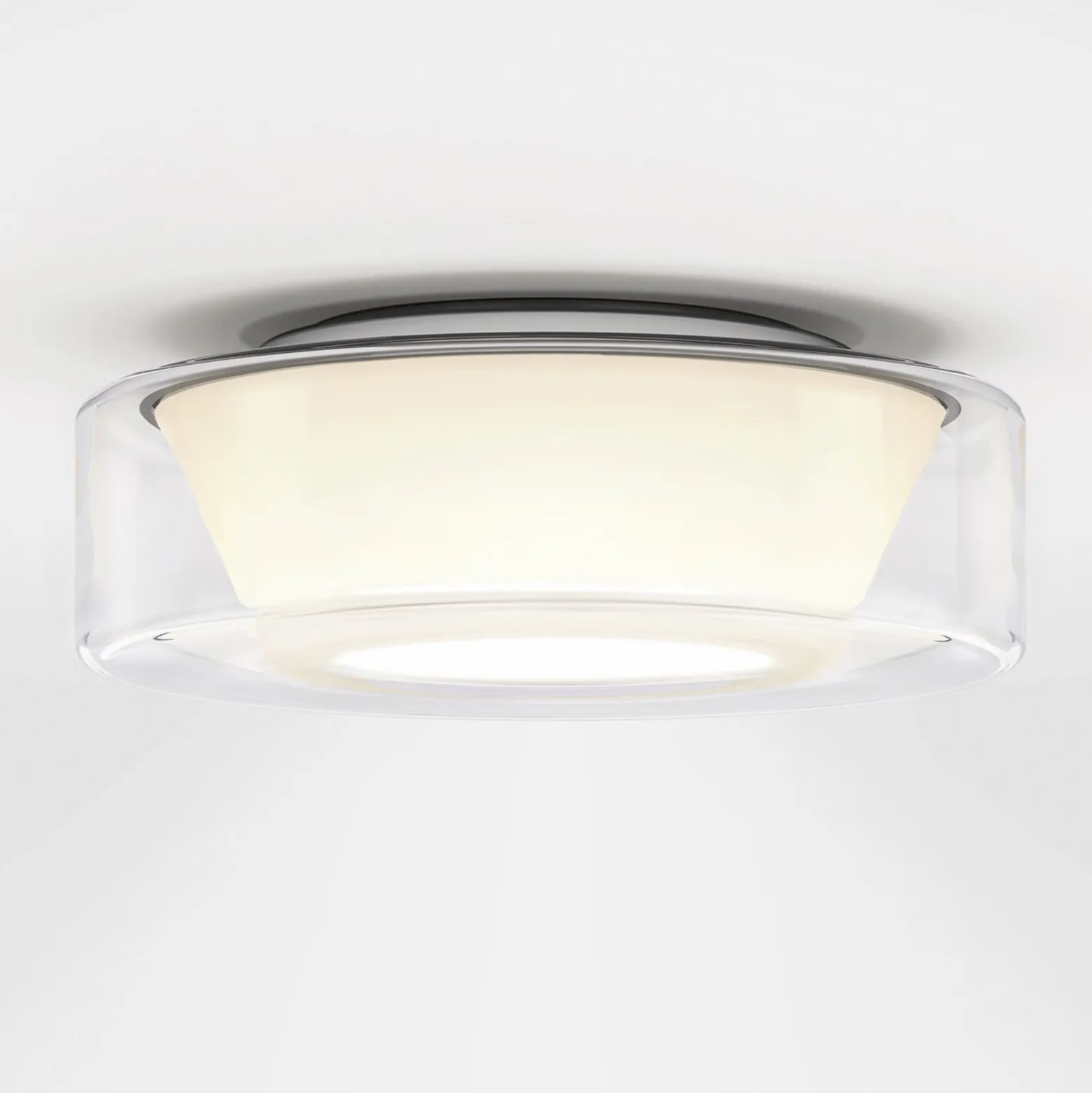 serien.lighting Curling L katto 927 lasi/kartiomainen