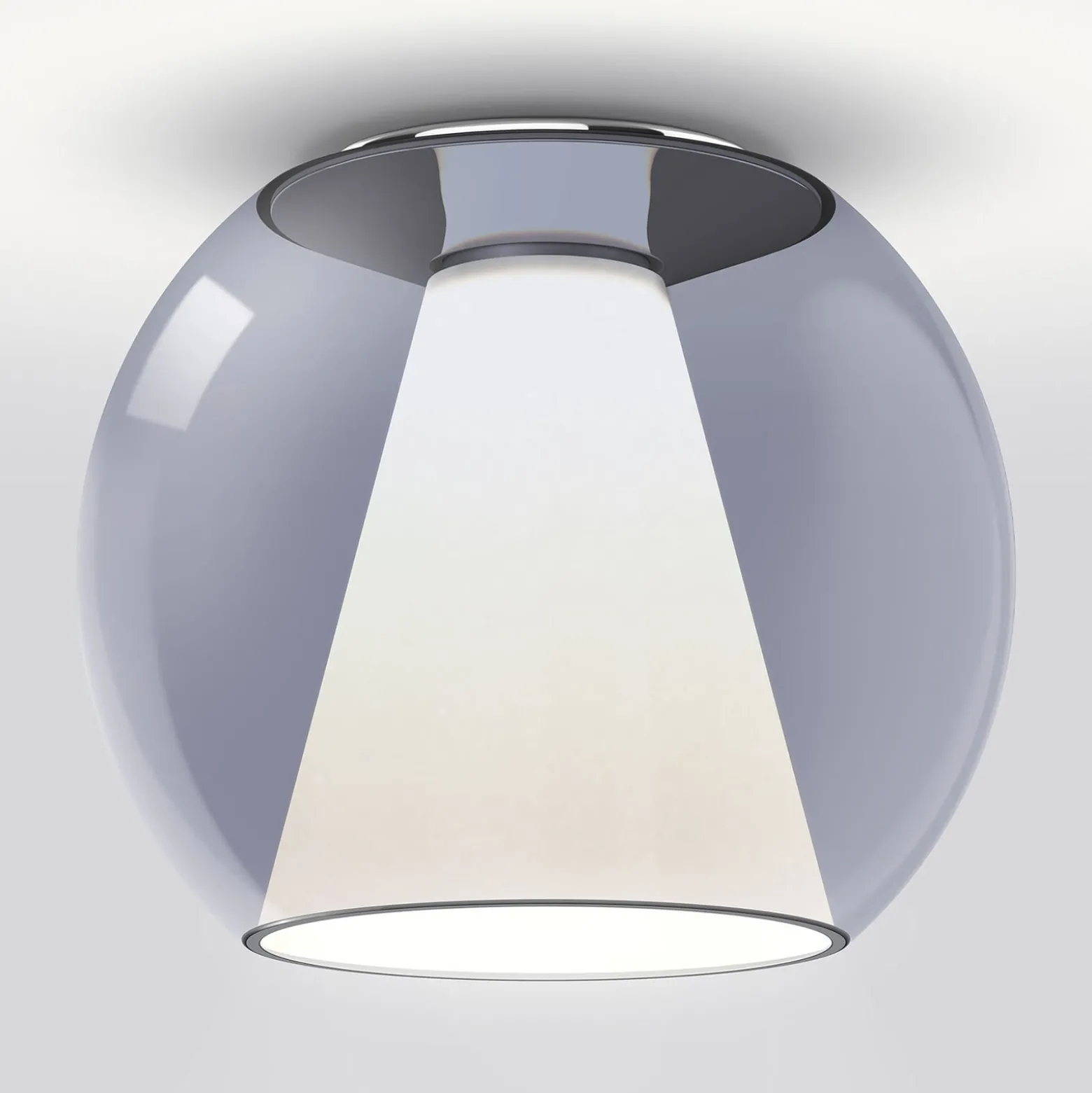 serien.lighting Luonnos S katto 2,700K Triac sininen