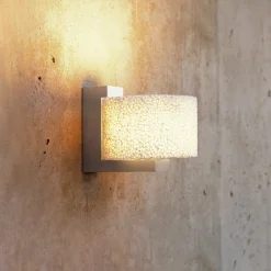 serien.lighting Reef LED-seinävalaisin, harjattu