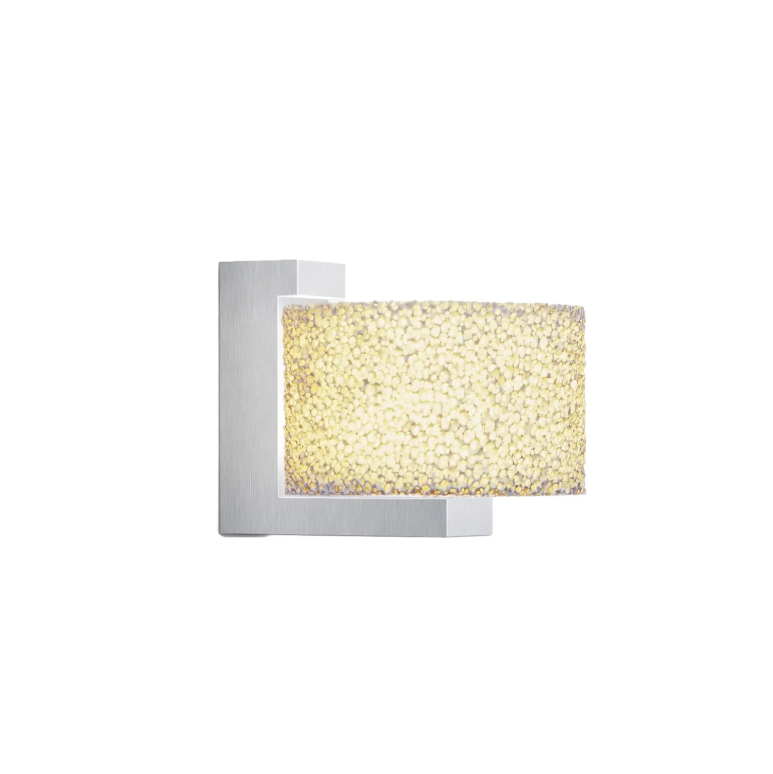 serien.lighting Reef LED-seinävalaisin, harjattu
