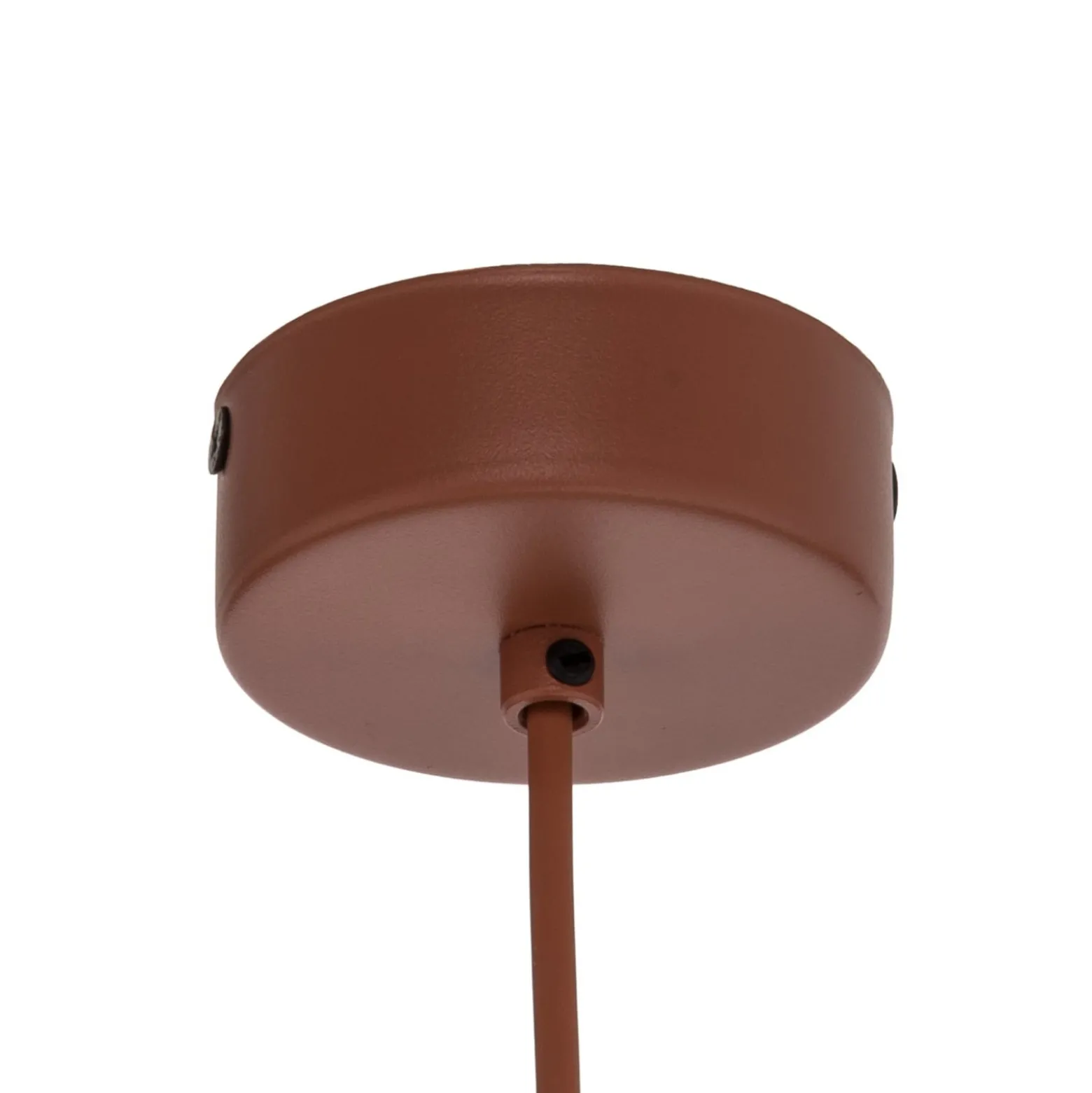 Sila-riippuvalaisin, hiekka/punainen, metalli, Ø 45 cm, E27