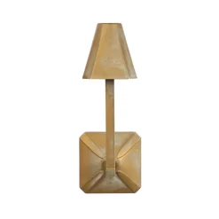 Silva Frame -LED-ulkoseinävalaisin, korkeus 30 cm, antiikkimessinki