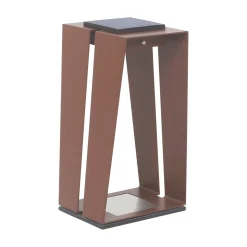 Skaal LED-aurinkolamppu anturilla, corten, 40 cm