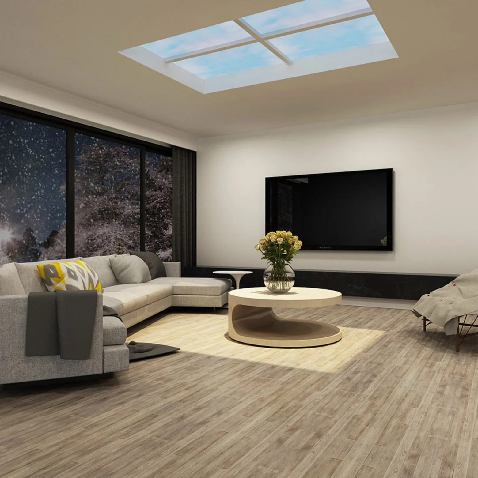 Sky Window LED-paneeli 120 x 60cm