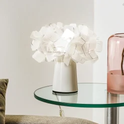 Slamp Clizia - design-pöytävalaisin, savunharmaa