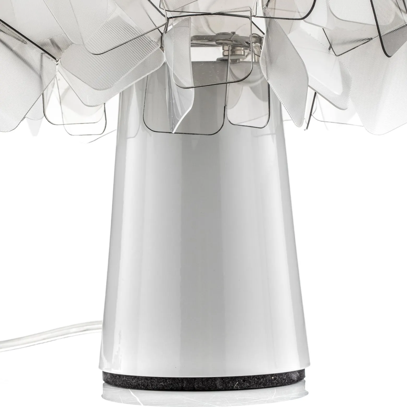 Slamp Clizia - design-pöytävalaisin, savunharmaa