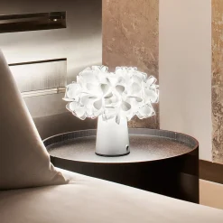 Slamp Clizia LED-pöytälamppu, himmennettävä, Mama Non Mama, valkoinen