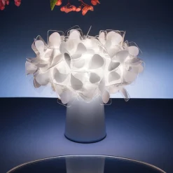 Slamp Clizia LED-pöytälamppu, himmennettävä, Mama Non Mama, valkoinen