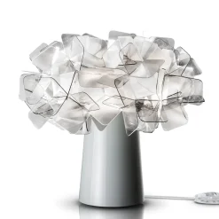 Slamp Clizia LED-pöytälamppu, savuharmaa, himmennettävä